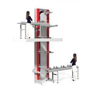 CE-kreisförmige vertikale kontinuierliche Förderer, die den Import und Export von Waren von unten nach oben anheben - Product Image 1