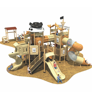 Индивидуальные Новые Многофункциональные комбинированные слайды серии пиратских кораблей для больших детских садов парк развлечений - Product Image 1