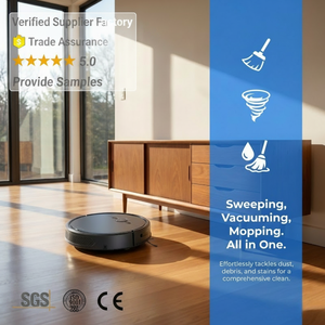 Smart <b>Robot</b> Vacuum Cleaner, 3-in-1 <b>Sweep</b> Mop Combo, Strong Suction, App Control, Auto Recharge, Low Noise Floor Cleaning <b>Robot</b> f - Product Image 2