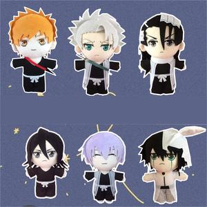 Mignon <span class=keywords><strong>BLEACH</strong></span> Peluche Jouet Ulquiorra Cifer Kuchiki Rukia Ichimaru <span class=keywords><strong>Gin</strong></span> Anime Cosplay Peluche Poupée Jouet 20cm Doux En Peluche Oreiller Fans Cadeau - Product Image 1