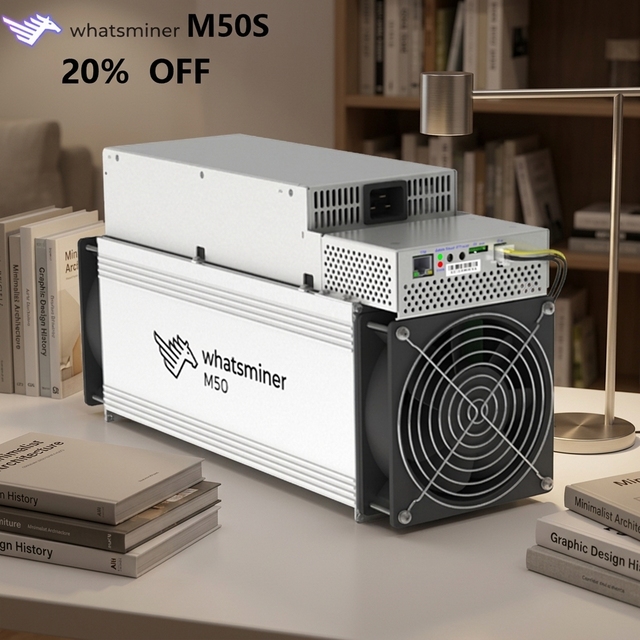 Hot Sale WhatsMiner M50 114T 120T 128T BTC Miner SHA256 Mining Rig Factory Supply