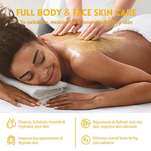 Exfoliante Facial y Corporal Personalizado OEM con Vitamina C y Aloe Vera, Blanqueador, Hidratante y Limpiador Profundo - Product Image 5