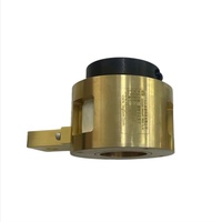 Anillo Colector de Alta Corriente de 450A, 1 Circuito, Diámetro de 50mm, Estructura de Acero H62, Anillo de Bloqueo, Contacto de Metal Precioso para Robot de Soldadura