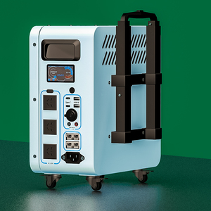Centrale électrique portable 3kw 24V 120AH 150AH Batteries lithium-ion Générateur solaire 150 Watts pour le camping et les voyages - Product Image 5