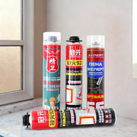 Mousse polyuréthane en spray OEM pour les quincailleries, les fournitures de construction et le marché de la construction – Vente en gros en vrac
