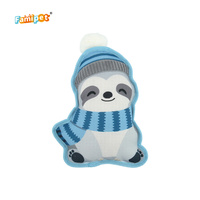Famipet Fabricant Vente en gros personnalisée Nouveau thème hivernal Design animal mignon Jouet en peluche doux et froissé pour animaux de compagnie Ensemble de jouets couineurs pour chiens