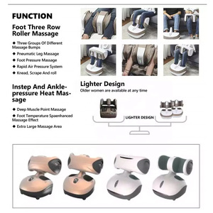 <span class=keywords><strong>Gess</strong></span> ไฟฟ้าสั่นความดันอากาศ Shiatsu สปานวดเท้าและขาพับเพื่อการไหลเวียนโลหิต - Product Image 5