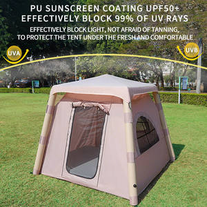 Tienda de Campaña Inflable de Lujo Impermeable de 4 Postes para Campamento de Adultos - Product Image 6
