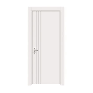 الحديثة تصميم بثروة السوق للماء الداخلية الجوف باب من الخشب والبلاستيك مع إطار الباب - Product Image 5