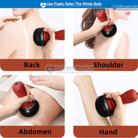 Eminent Medical - Masajeador Corporal Eléctrico de Piedra Natural Bian, Masajeador Gua Sha, Control de Temperatura con un Clic, Certificado CE