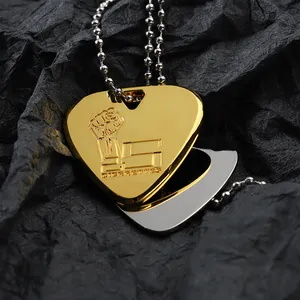 Customized Zinc Alloy Gole Laser Carved Fashionable And Beautiful Women And Men Pendant For Decoration