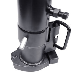 Attelage de remorque col de cygne robuste 30000 LBS (30K) avec goupille de charge, boule de 2-5/16 pouces et adaptateur de remorque réglable en hauteur de 13 pouces - Product Image 4