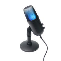 Professionnel USB Streaming Podcast PC Microphone Studio micro à condensateur cardioïde pour enregistrer YouTube chant réseau en direct