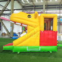 Castillo Inflable Winsun, Diseño Personalizado, Casa de Brinco, Parque Infantil Exterior, Material de PVC, Libre de Plomo, Ignífugo, Ecológico