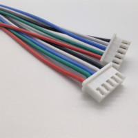 2.0mm 1.25mm 2.54mm Pitch 5pin 24AWG kawat konektor kabel Harness untuk PCBA elektronik kawat komputer