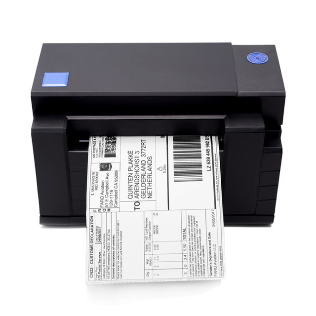 IPRT BEEPRT 4-Inch Shipping Barcode Label Printer with Auto Cutter 203dpi USB Interface 2D Barcode Stock for Logistics Industry