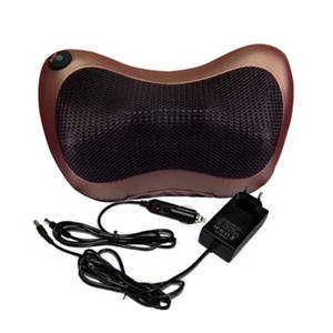 Oreiller de massage du cou Okore avec thérapie par la chaleur et la vibration pour soulager le cou, les épaules et le dos, masseur rechargeable à brancher - Product Image 5