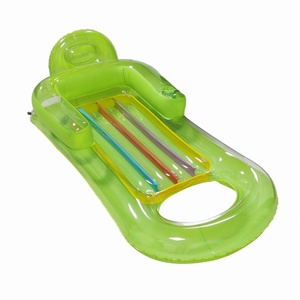 Colchoneta Flotante Inflable para Agua, Colchón Flotante para Piscina, Tumbona Inflable para Piscina, Cama Inflable, Colchón de Aire - Product Image 2