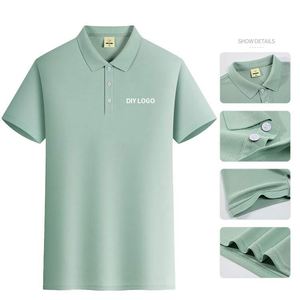 Polos Unisex de Alta Calidad, Polos Lisos para Hombre, Polos para Hombre con Impresión de Logotipo Personalizado - Product Image 1