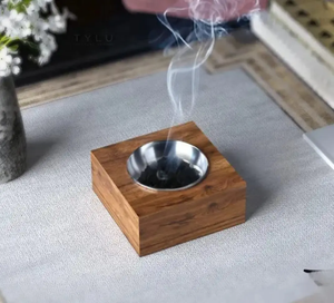 Handmade Wood Resin Bakhoor Burner Luxury Ramadan Gift Home <b>Decor</b> Tealight Arabic Aromatic Indian <b>Summer</b> Scent All-Season - Product Image 5