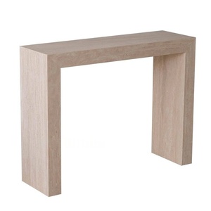 Mesa Consola de <span class=keywords><strong>Entrada</strong></span> de Travertino <span class=keywords><strong>Blanco</strong></span> Natural, Muebles de Interior para Recibidor, Sala de Estar, Casa, Villa - Product Image 5