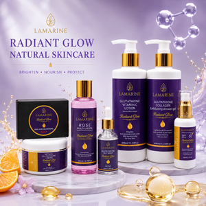<span class=keywords><strong>Coffret</strong></span> de Soins Visage <span class=keywords><strong>Femme</strong></span> Hydratant et Éclaircissant au Collagène, L-Glutathion, Vitamine C et Arbutine – Marque Blanche Naturelle - Product Image 1