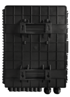 Caja de distribución óptica interior/exterior impermeable IP65 de 16 núcleos PC + ABS con conectores SC LC FC Equipo de fibra óptica de red FTTH
