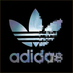 The Wholesale adidas logo heat transfer which can Get Dry Quickly for Printing