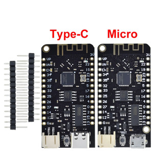 Carte de développement ESP32 Lite V1.0.0 Wifi BT ESP32 <span class=keywords><strong>ESP</strong></span>-<span class=keywords><strong>32</strong></span> <span class=keywords><strong>REV1</strong></span> CH340G MicroPython 4 Mo Micro/TYPE-C USB - Product Image 1