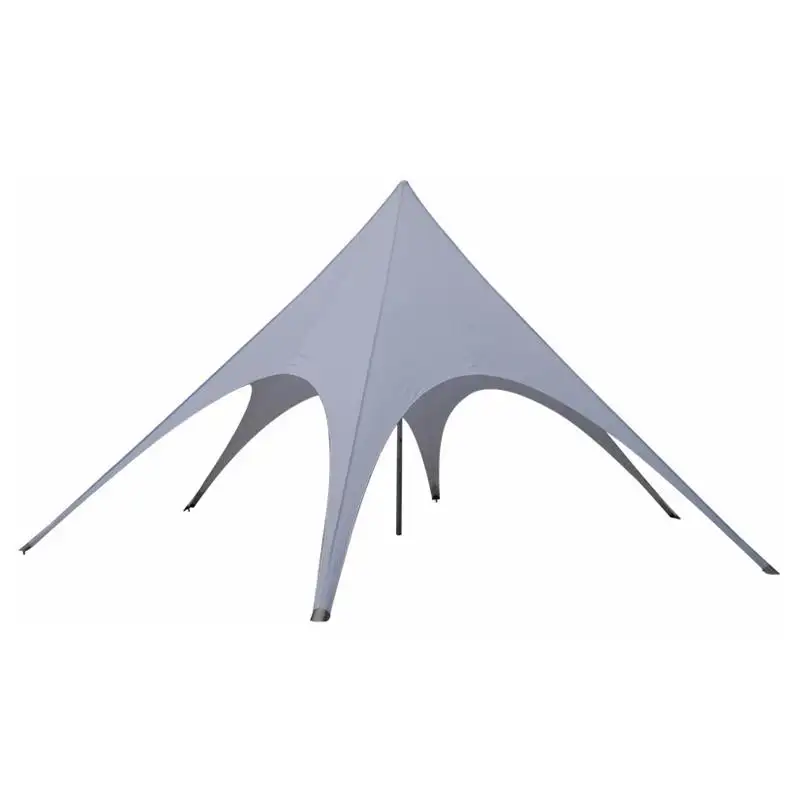 Özel baskılı logo açık olay gölge çadırı katlanır su geçirmez yıldız çadır