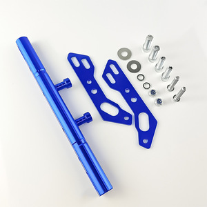 Barra estabilizadora Qiangye de 6 pulgadas en azul, piezas de modificación universales para accesorios de manillar de motocicleta eléctrica - Product Image 4