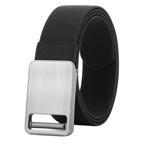 Nhà Máy Vải Web Thắt Lưng Với Trượt Khóa Đàn Hồi Co Giãn Dây Đeo Nylon Polyester Vải Vành Đai Tùy Chỉnh Quần Áo Lao động Vành Đai - Product Image 1