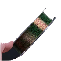 Ligne de pêche en nylon souple SAMYEARS 3D à pois, 2,5 lb - 88 lb, vert + noir, 100 m, ligne de pêche professionnelle pour la pêche en mer et sur la plage