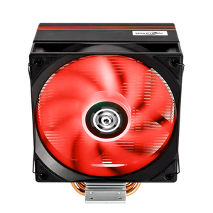 Wanmisle พัดลมคอมพิวเตอร์ RGB 4ท่อความร้อนพัดลม CPU 120mm PWM เงียบ LGA115X/1200/17XX/1366 CPU ชุดระบายความร้อนสูง perfor - Product Image 3