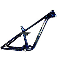 Cadre de vélo tout-terrain Pasak XC Soft Tail avec amortisseur intégral, roues 29er 27,5 pouces DH AM MTB, 148 mm Boost, en alliage d'aluminium, résistant aux chocs