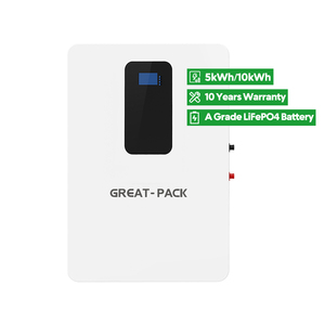 ปลั๊กแอนด์เพลย์ พร้อมรับประกัน 10 ปี แบตเตอรี่ลิเธียมสำหรับบ้าน 24v 48v  แบบติดผนัง ความจุ 10 กิโลวัตต์ชั่วโมง - Product Image 1