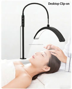 Lampe cosmétique à pince 20W, lampe électrique <span class=keywords><strong>pour</strong></span> cils, lampe LED portable demi-lune, éclairage photographique <span class=keywords><strong>pour</strong></span> salon de beauté - Product Image 1