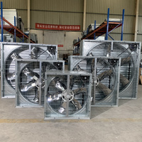 50-Zoll Axialventilator mit Edelstahlflügeln für Gewächshaus- und Geflügelfarm-Kühlung und Belüftung