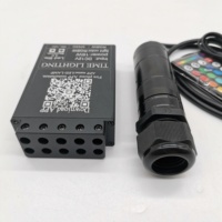 Lumières à fibre optique 16W RGBW ciel étoilé et effet météore Source de lumière LED télécommande colorée utilisation voiture corps de lampe en plastique