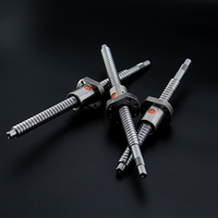 Vis à billes HLTNC C7 SFU1605, 16 mm, filetage roulé, acier, longueur personnalisée 0-6000 mm, pour routeur CNC, imprimante 3D