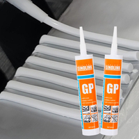 Factory Construct Glass Supar MSDS Liquid Tube Acetoxi Pegamento Negro Blanco GP Adhesivo Clear Aquarium Acetic Silicone Sealant