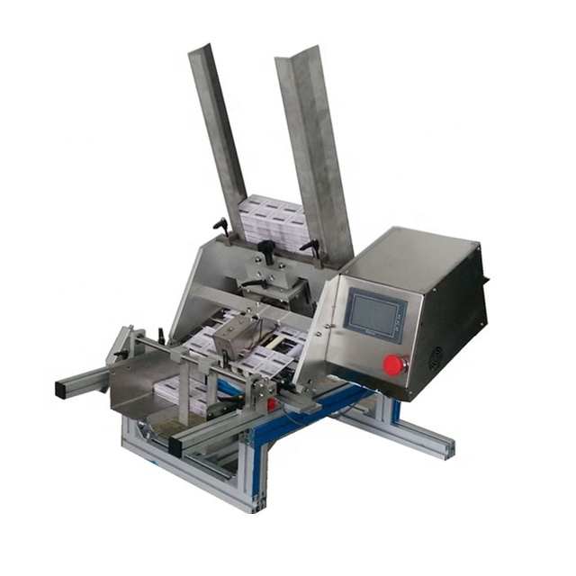 Automatic A3 A4 Paper Counting Machine Desktop Envelope Card Issuance Batch Counter Card Dispenser Machine