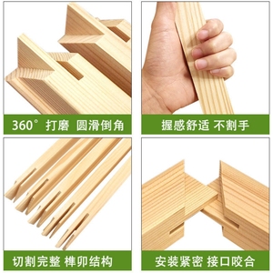 Bastidores de Madera de Pino Maciza <span class=keywords><strong>para</strong></span> Pintar por Números, Marcos <span class=keywords><strong>para</strong></span> Lienzos, Precio de Fábrica - Product Image 5