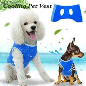 2023 Sommer Hund Kühl weste Kleidung Atmungsaktive Haustier Kühl mantel Kühler Jacke Welpe Kühl kleidung für kleine mittelgroße Hunde