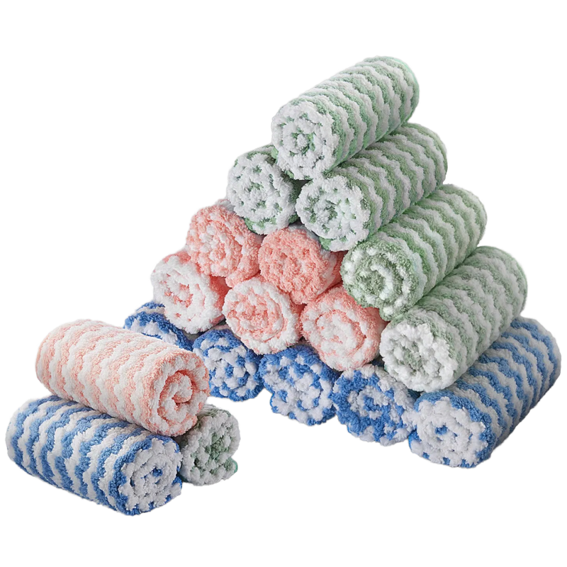 Microfiber Kitchen Cleaning Cloth Multi Functional