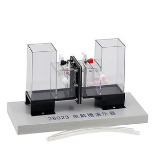 Démonstrateur de cellule électrolytique, membrane échangeuse d'ions, électrode en platine, démonstration en laboratoire de chimie au lycée - Product Image 1