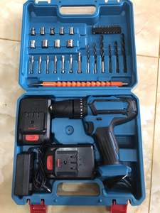 Bộ Dụng Cụ Điện Gia Dụng Sạc Được Logo OEM Tuốc Nơ Vít Không Dây Máy Khoan Điện Không Dây 21V 1.5Ah 10Mm - Product Image 2