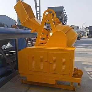 Fabrikpreis, Benzin-, Dieselmotor, Betonmischer, Vierrad-Mobiler Trommelmischer, für Kleine Baustellen in Afrika - Product Image 2