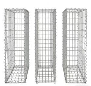 <span class=keywords><strong>Gabion</strong></span> en WPC soudé 2x1x0.3m galvanisé, maille 50x100mm, écologique, étanche, pour maisons/murs/clôtures - Product Image 2