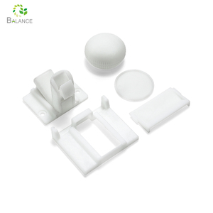 Eco-friendly upgrade invisibili per bambini a prova di <span class=keywords><strong>bambino</strong></span> bianco Anti-pizzico porta del cassetto a mano serratura di sicurezza per bambini - Product Image 5